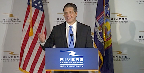 Cuomo and Casino Owner Credit HTC for Rivers Casino Opening