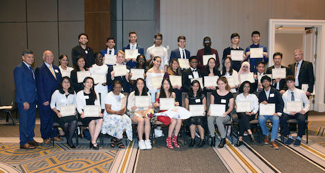 $408,000 in Scholarships Awarded to 34 High School Seniors
